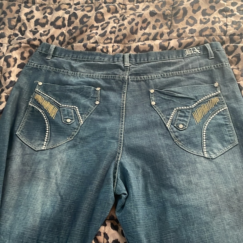 SUPER CEUTE BROOKYLN XPRESS BAGGY y2k PINKMAN STYLE JEANS SUPER CUTE 2000s